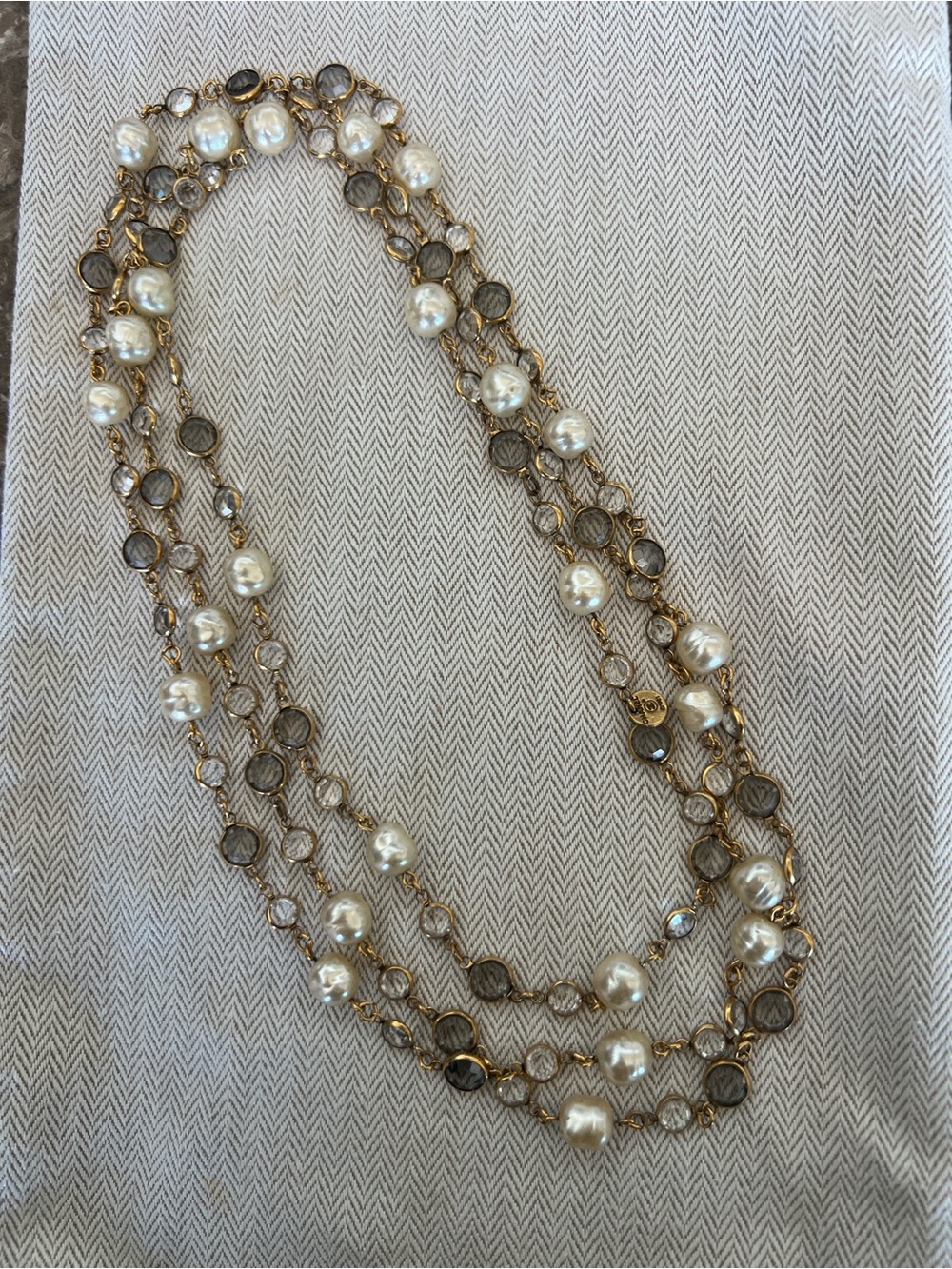 Vintage Chanel runway necklace